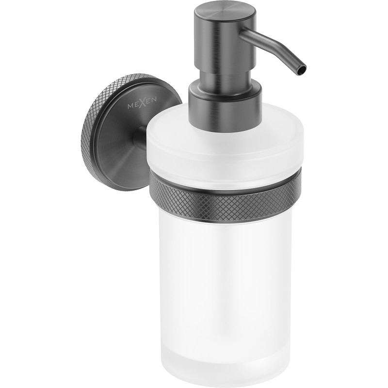 Mexen Gravo Seifenspender, gebürstetes Gun Gray - 70A93058-66