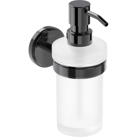 Mexen Gravo Seifenspender, Schwarzchrom - 70A93058-73