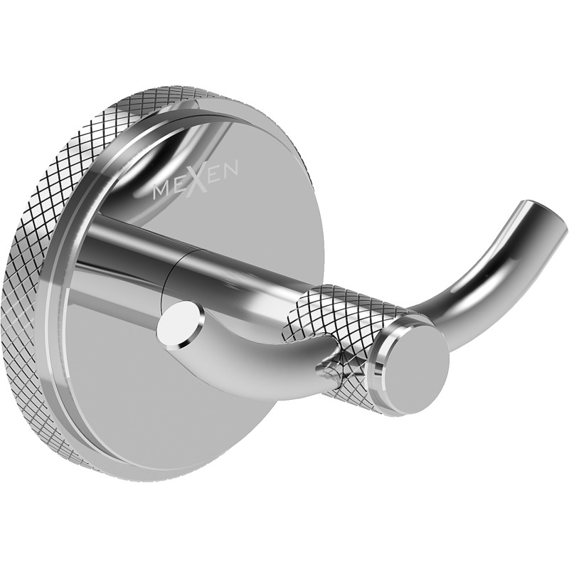 Mexen Gravo doppelter Handtuchhaken, Chrom - 70A93012-00