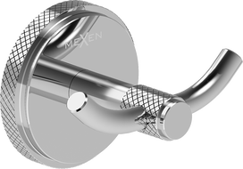 Mexen Gravo doppelter Handtuchhaken, Chrom - 70A93012-00