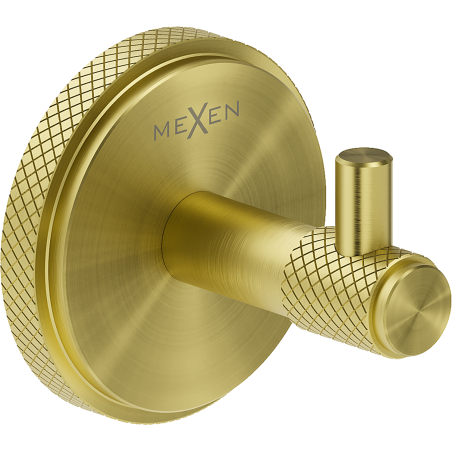 Mexen Gravo Handtuchhaken, gebürstetes Gold - 70A93011-55