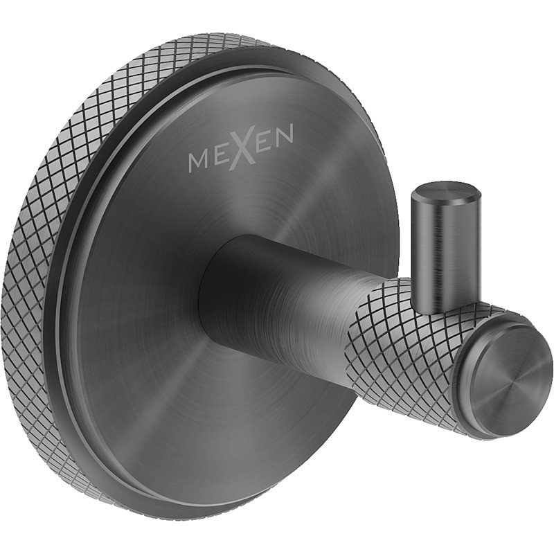 Mexen Gravo Handtuchhaken, gebürstetes Gun Gray - 70A93011-66