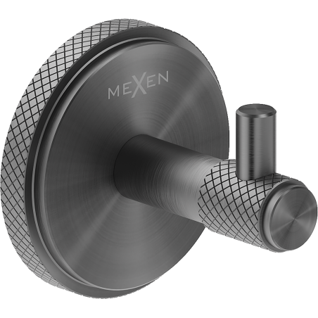 Mexen Gravo Handtuchhaken, gebürstetes Gun Gray - 70A93011-66