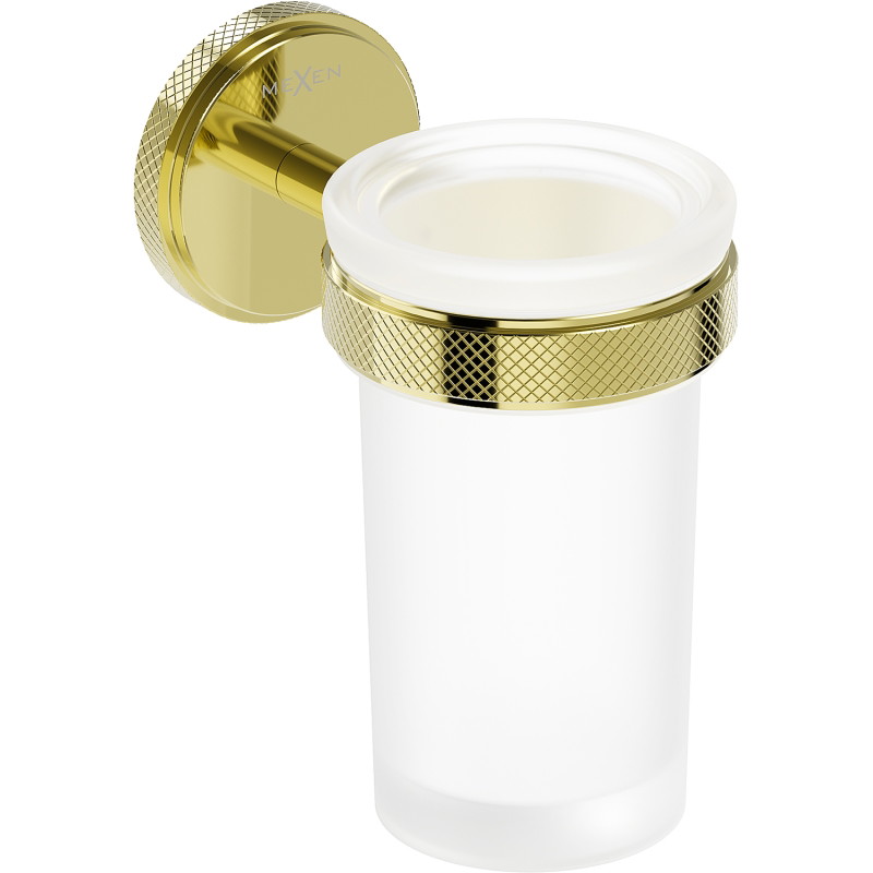 Mexen Gravo Zahnputzbecher, gold - 70A93051-50