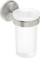Mexen Gravo Zahnputzbecher, gebürstetes Nickel - 70A93051-97