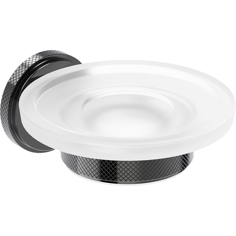 Mexen Gravo Seifenschale, schwarzes Chrom - 70A93055-73