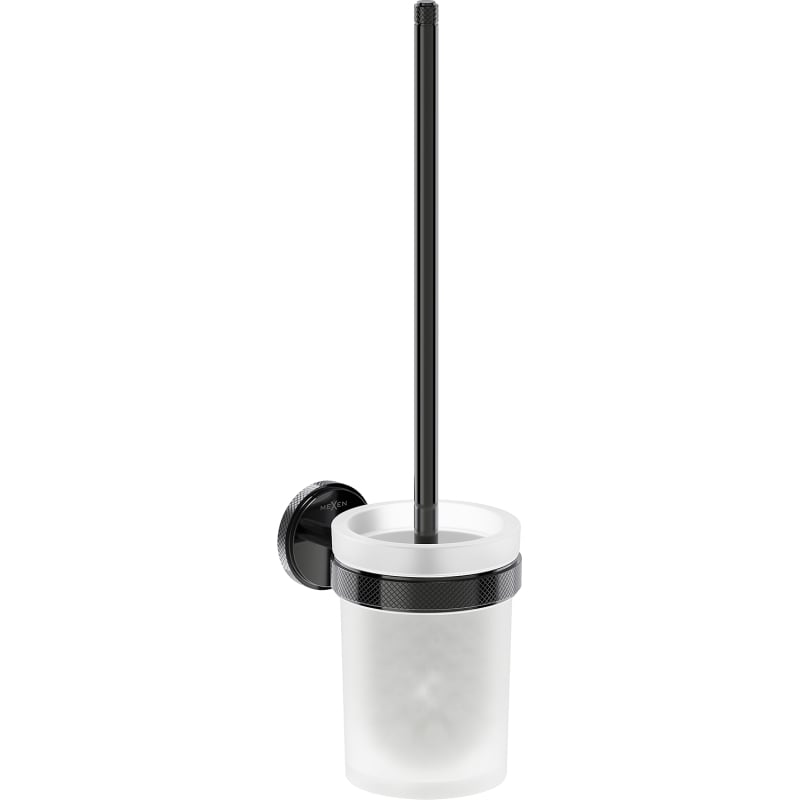 Mexen Gravo Toilettenbürste, Black Chrome - 70A93071-73