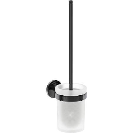 Mexen Gravo Toilettenbürste, Black Chrome - 70A93071-73