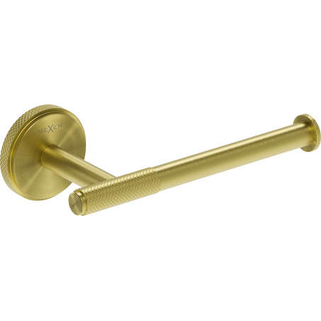 Mexen Gravo Toilettenpapierhalter, gebürstet Gold - 70A93025-55