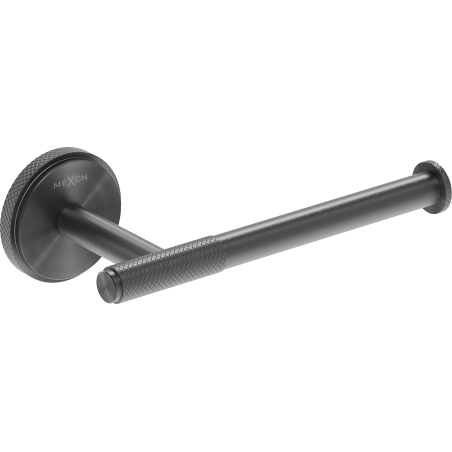 Mexen Gravo Toilettenpapierhalter, gebürstetes Gun Gray - 70A93025-66