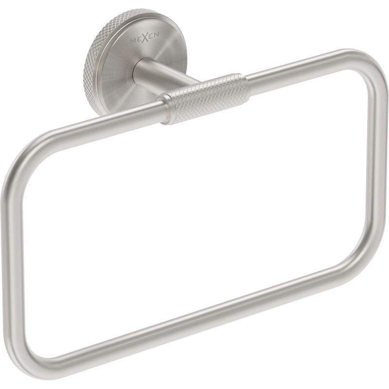 Mexen Gravo Handtuchhalter, gebürsteter Nickel - 70A93031-97