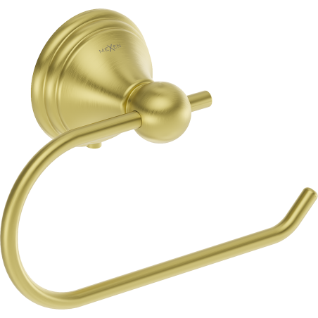 Mexen Lusso Toilettenpapierhalter, gebürstetes Gold - 70A16823-55