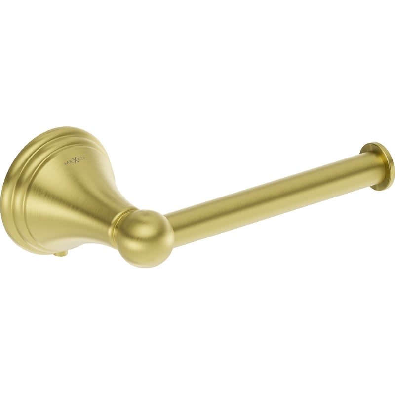 Mexen Lusso Toilettenpapierhalter, gebürstetes Gold - 70A16825-55