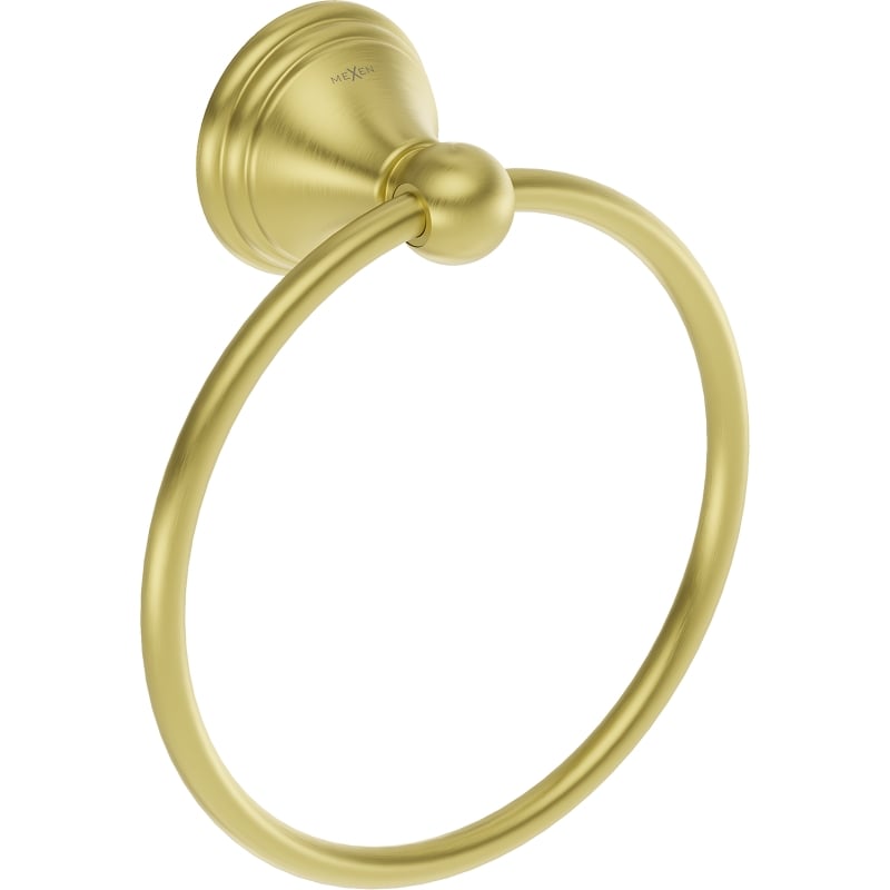 Mexen Lusso Handtuchhalter, gebürstetes Gold - 70A16831-55