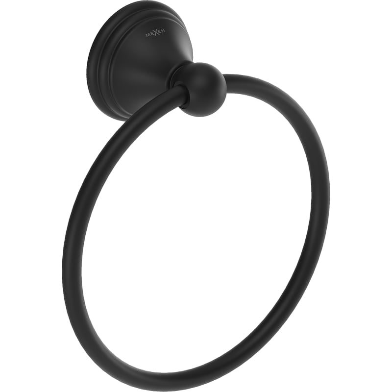 Mexen Lusso Handtuchhalter, schwarz - 70A16831-70