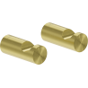 Mexen Loop Handtuchhaken (2 Stück), gebürstetes Gold - 70A71010-55