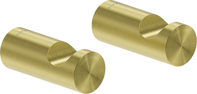 Mexen Loop Handtuchhaken (2 Stück), gebürstetes Gold - 70A71010-55