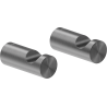 Mexen Loop Handtuchhaken (2 Stk.), gebürstetes Gun Gray - 70A71010-66