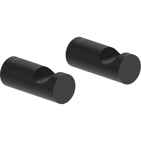 Mexen Loop Handtuchhaken (2 Stück), schwarz - 70A71010-70
