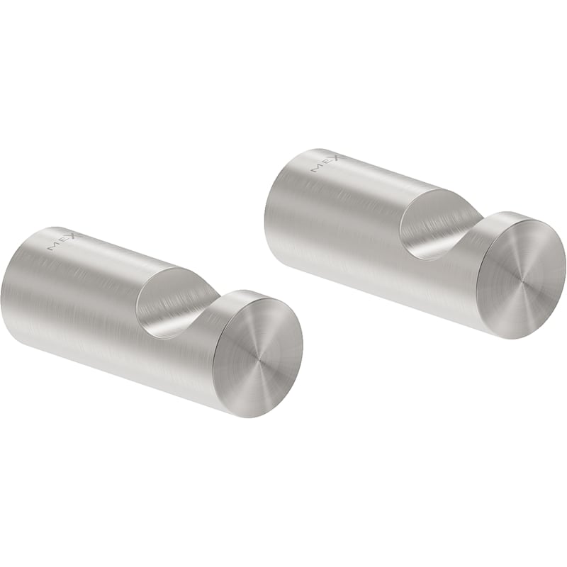 Mexen Loop Handtuchhaken (2 Stk.), gebürsteter Nickel - 70A71010-97