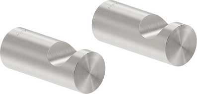 Mexen Loop Handtuchhaken (2 Stk.), gebürsteter Nickel - 70A71010-97