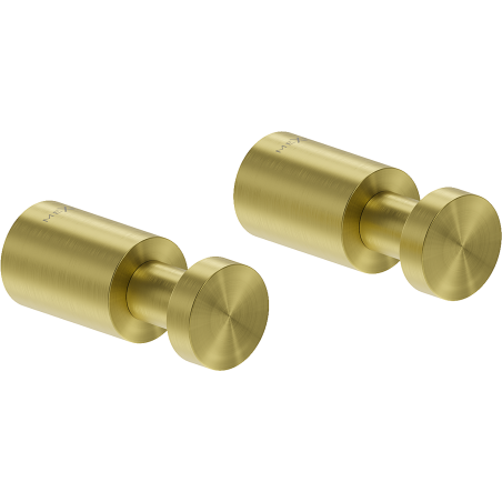 Mexen Loop Handtuchhaken (2 Stk.), gebürstetes Gold - 70A71011-55