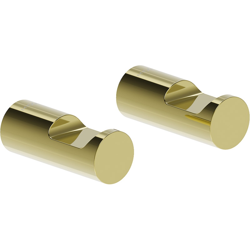 Mexen Loop Handtuchhaken (2 Stk.), gold - 70A71012-50