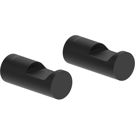Mexen Loop Handtuchhaken (2 Stk.), schwarz - 70A71012-70