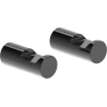 Mexen Loop Handtuchhaken (2 Stk.), Black Chrome - 70A71012-73