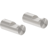 Mexen Loop Handtuchhaken (2 Stück), gebürsteter Nickel - 70A71012-97