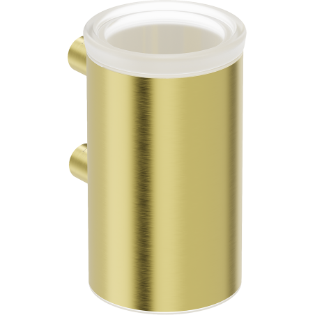 Mexen Loop Becher für Zahnbürsten, gebürstetes Gold - 70A71051-55