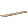 Mexen Loop hängendes Regal, gebürstetes Kupfer - 70A71061-65