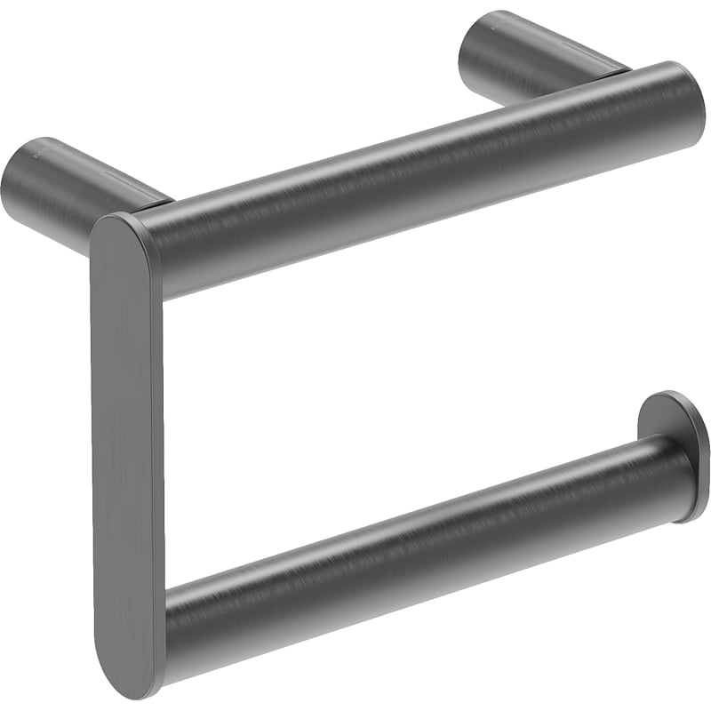 Mexen Loop Toilettenpapierhalter, gebürstetes Gun-Grau - 70A71023-66