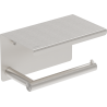 Mexen Loop Toilettenpapierhalter mit Ablage, gebürsteter Nickel - 70A71022-97