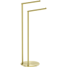 Mexen Loop stehender Handtuchhalter, gebürstetes Gold - 70A71096-55