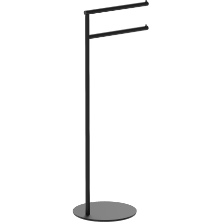 Mexen Loop stehender Handtuchständer, schwarz - 70A71097-70