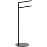 Mexen Loop stehender Handtuchständer, schwarz - 70A71097-70