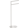 Mexen Loop stehender Handtuchhalter, gebürstetes Nickel - 70A71097-97