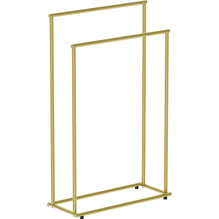 Mexen Loop stehender Handtuchhalter, gebürstetes Gold - 70A71098-55