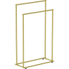 Mexen Loop stehender Handtuchhalter, gebürstetes Gold - 70A71098-55