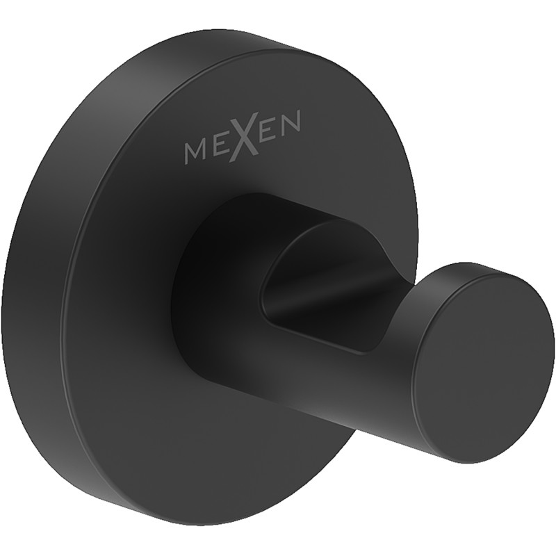 Mexen Ovio Handtuchhaken, schwarz - 70A19511-70