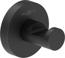 Mexen Ovio Handtuchhaken, schwarz - 70A19511-70