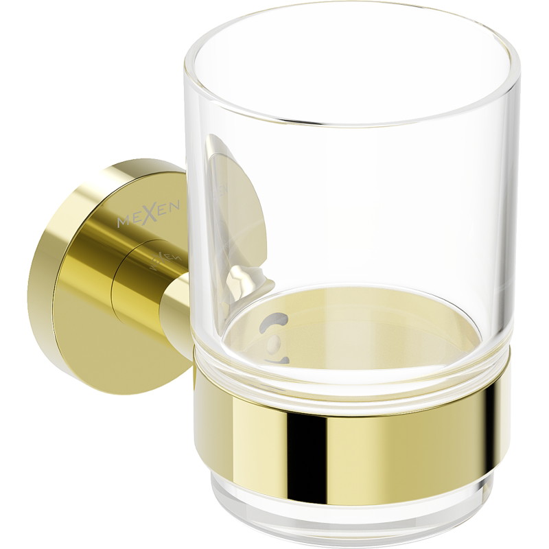 Mexen Ovio Zahnputzbecher, gold - 70A19551-50