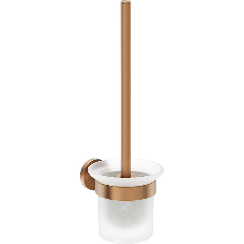 Mexen Ovio Toilettenbürste, gebürstetes Kupfer - 70A19571-65