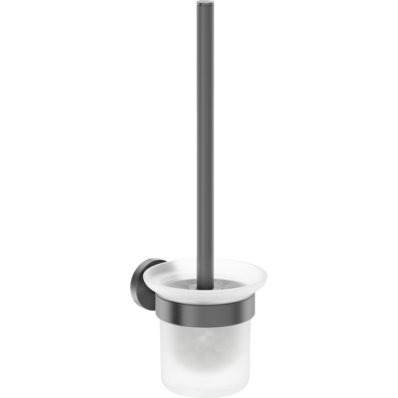 Mexen Ovio Toilettenbürste, gebürstetes Gun Gray - 70A19571-66