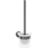 Mexen Ovio Toilettenbürste, gebürstetes Gun Gray - 70A19571-66
