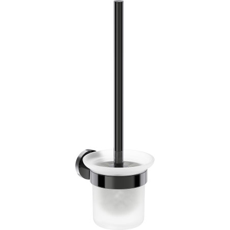 Mexen Ovio Toilettenbürste, black chrome - 70A19571-73