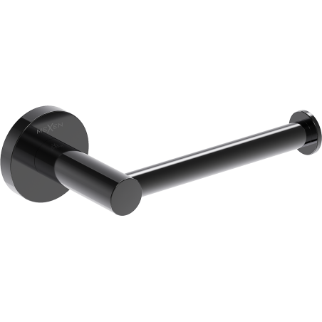 Mexen Ovio Toilettenpapierhalter, Black Chrome - 70A19525-73
