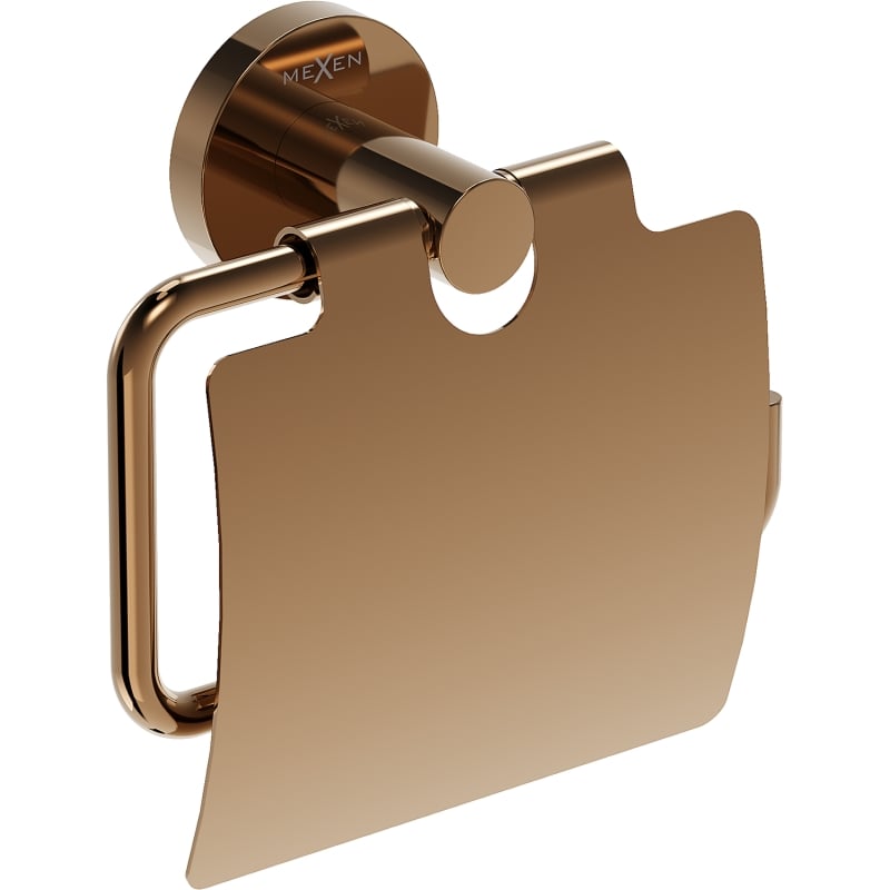 Mexen Ovio Toilettenpapierhalter, Roségold - 70A19521-60