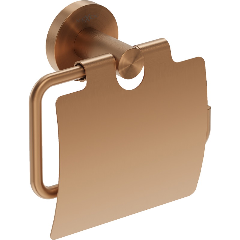 Mexen Ovio Toilettenpapierhalter, gebürstetes Kupfer - 70A19521-65